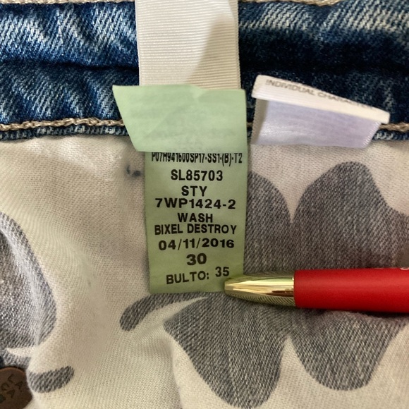 Lucky Brand women’s Sienna Slim Boyfriend denim blue jeans, size 10/30 - Picture 13 of 13